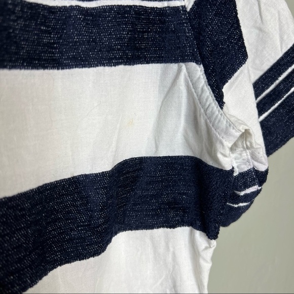 Murano Slim Fit Button Down Stripe Shirt - Picture 4 of 8